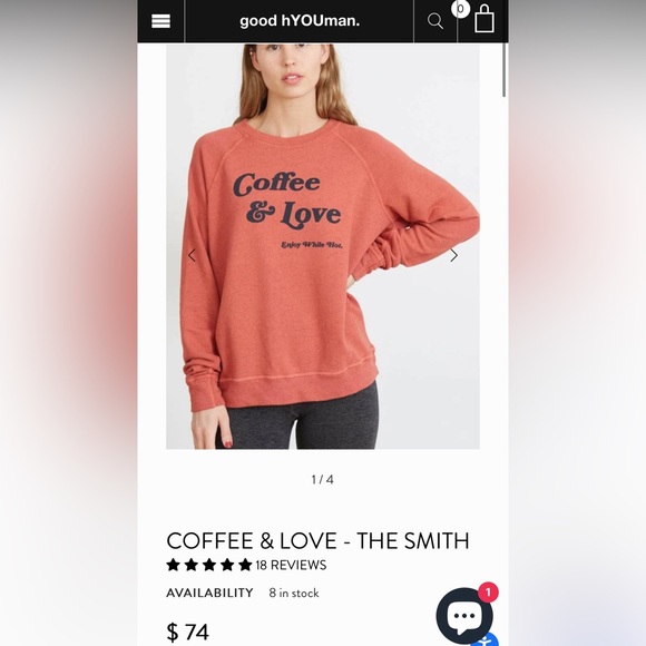 good hYOUman Sweaters - NWOT Good hYOUman Crew Sweater